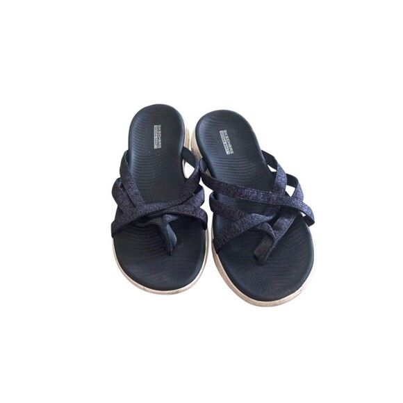 Skechers On The Go 600 Sandals Sz 8 - Picture 1 of 5